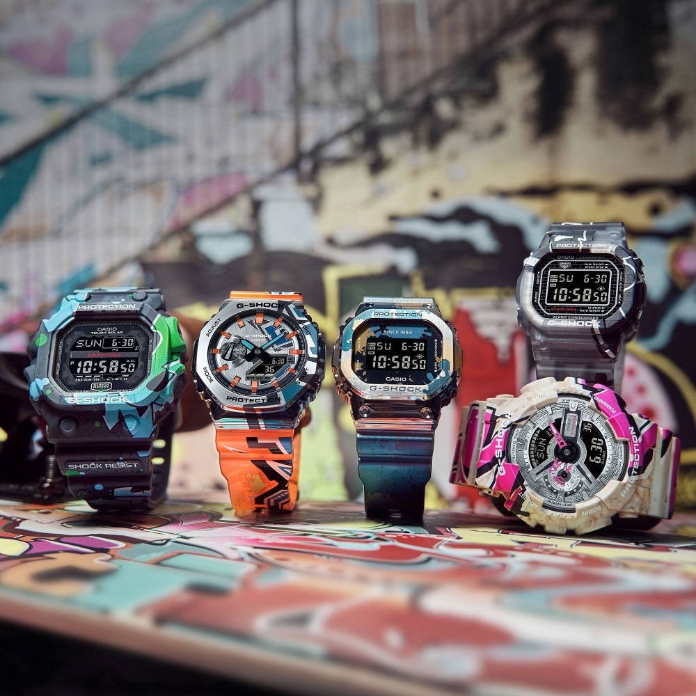 CASIO卡西歐G-SHOCK原創塗鴉電子錶(GX-56SS-1) | G-SHOCK | Yahoo奇摩