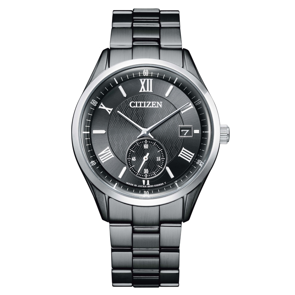 CITIZEN 經典小秒針光動能腕錶BV1125-97H