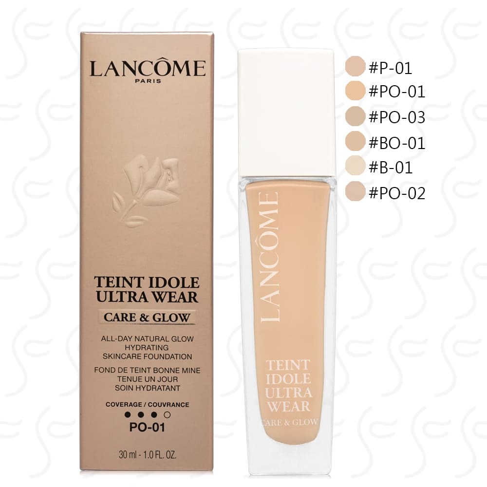 LANCOME蘭蔻 零粉感光澤持妝粉底30ml