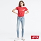 Levis 女款 710 中腰超緊身窄管 超彈力牛仔褲 淺藍水洗 product thumbnail 2