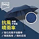 【德國boy】抗UV三折防風晴雨傘_結構-午夜藍 product thumbnail 1