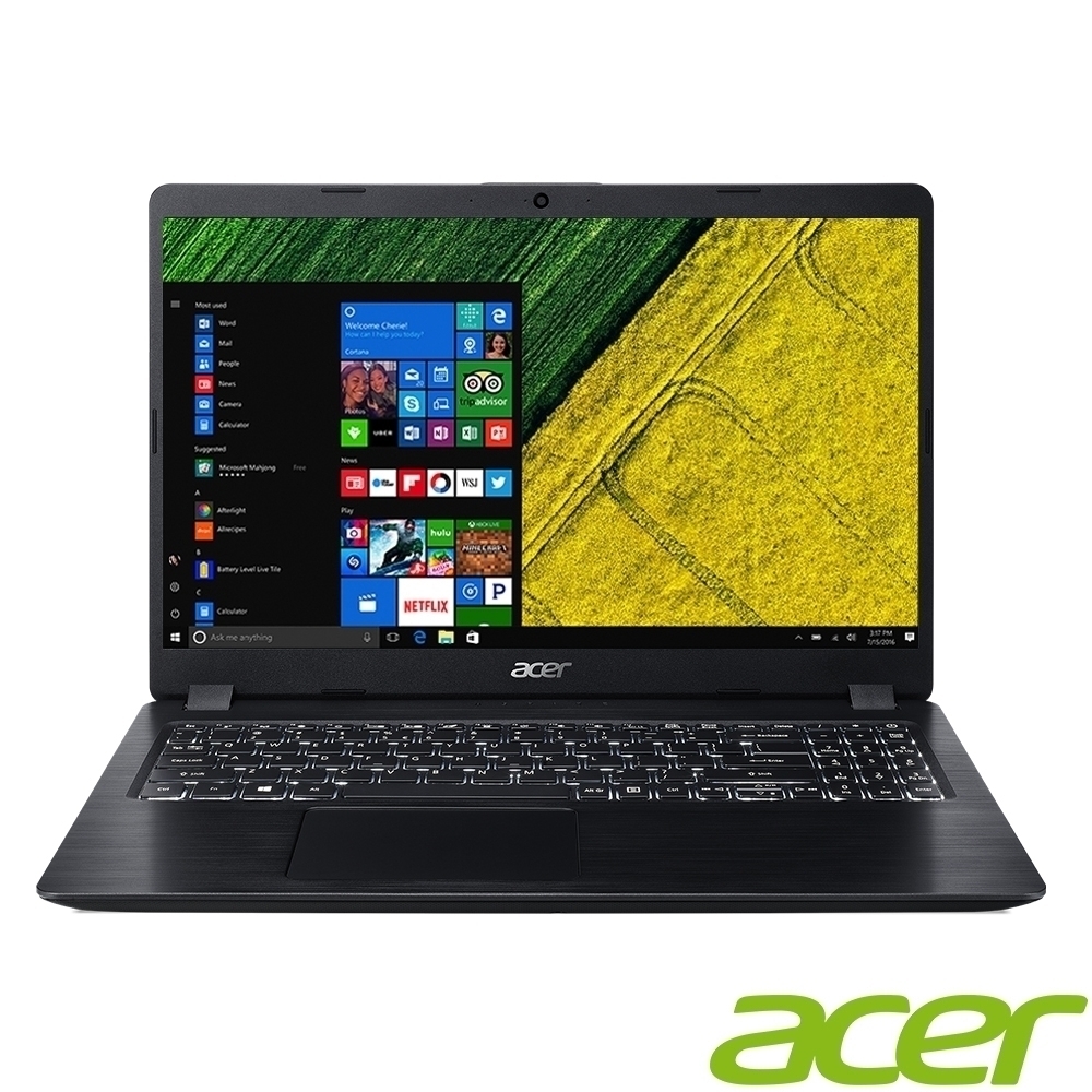 (送office 365)Acer A515-54G-55D8 15吋筆電(i5-10210U/MX250/4G/256G SSD/Aspire 5/黑)Acer Aspire 系列