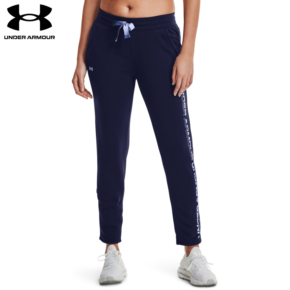 【UNDER ARMOUR】女 Rival Fleece長褲