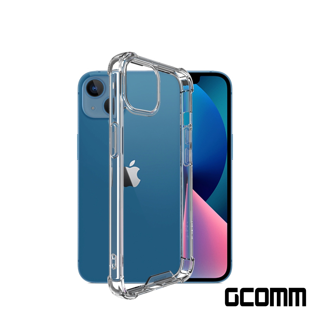 GCOMM iPhone 13 mini 透明軍規防摔殼 Crystal Fusion II