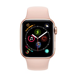 Apple Watch S4 40mm金色錶殼+粉色錶帶