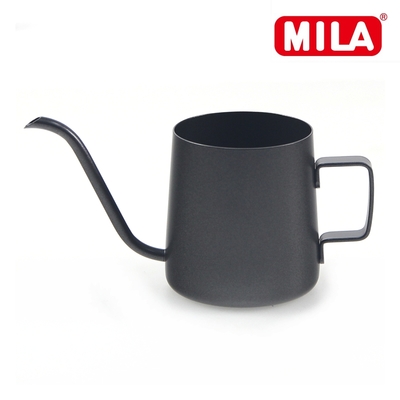 MILA 不鏽鋼掛耳手沖壺250ml-黑