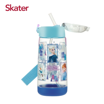 Skater PET吸管水壺(480ml) 冰雪奇緣ADV