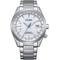 CITIZEN 星辰 亞洲限定 光動能電波萬年曆手錶-男錶(CB0270-87A)43mm
