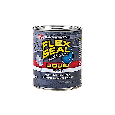 美國FLEX SEAL LIQUID萬用止漏膠(半透明/小桶裝)