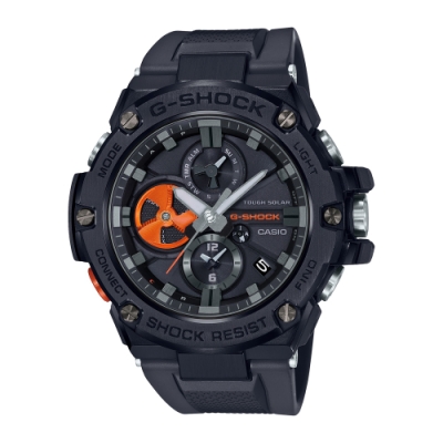 CASIO卡西歐 G-SHOCK 藍牙 太陽能 GST-B100B-1A4_53.8mm