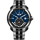 MINI Swiss Watches 石英錶 45mm 藍底旗盤格單眼錶面 不銹鋼錶帶 product thumbnail 1