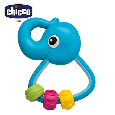 chicco-寶貝學習小象手搖鈴