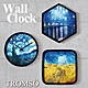 TROMSO北歐新時代框畫靜音時鐘-印象梵谷 product thumbnail 1