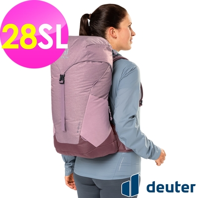 【deuter 德國】AC LITE 28SL網架直立式透氣背包3420921粉紫/登山包/健行包/戶外休閒包*