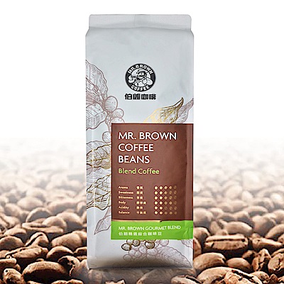 【MR.BROWN 伯朗】精選綜合咖啡豆一磅(綜合咖啡豆 Coffee Blends)
