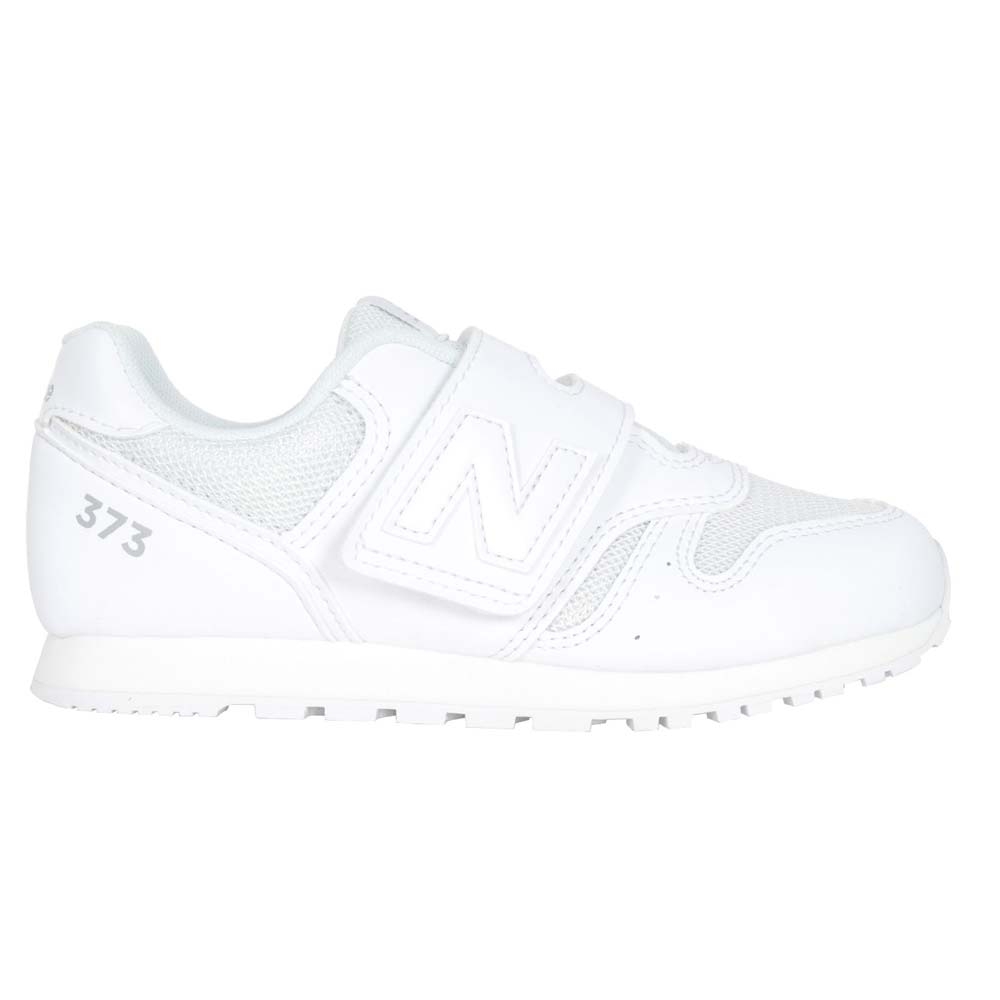 NEWBALANCE 男女中大童復古慢跑鞋-WIDE-373系列 NB YZ373WA2 白