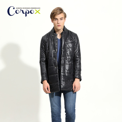 CorpoX 男款科技羽絨雙門襟外套(4色)