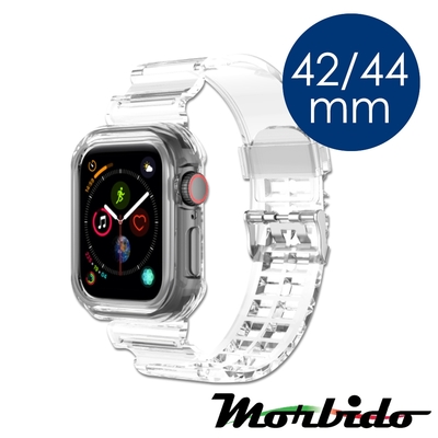 morbido蒙彼多 apple watch 42/44mm 經典透明 一體成型運動錶帶