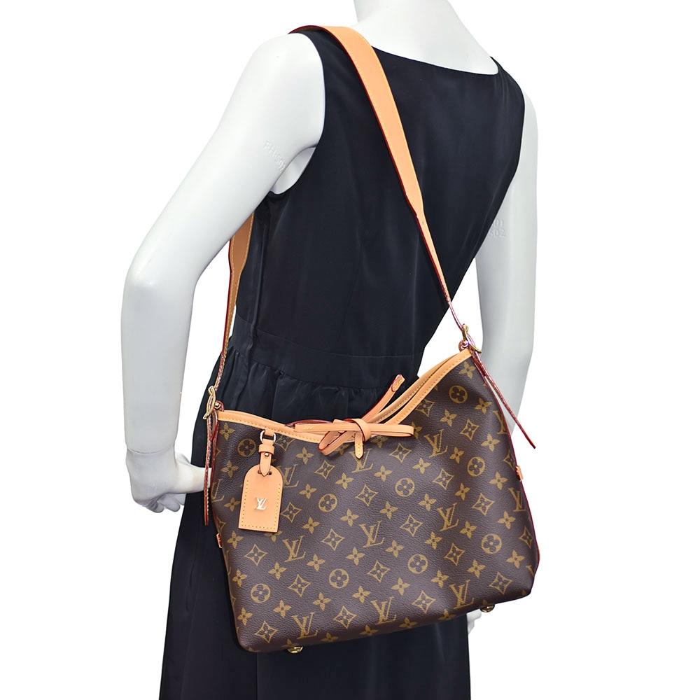 M46203 Louis Vuitton Monogram Canvas CarryAll PM Handbag