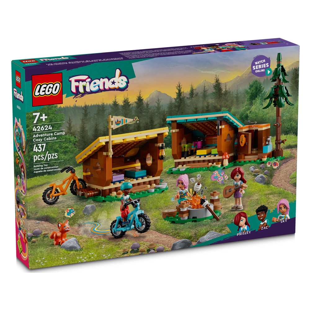 樂高LEGO Friends系列 - LT42624 冒險營溫馨小屋