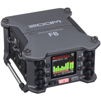ZOOM F6 可攜式多軌錄音機 (公司貨)