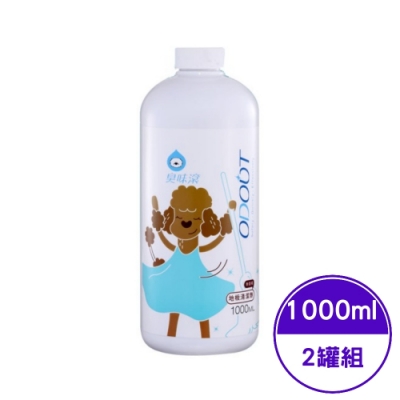 ODOUT臭味滾-狗狗專用地板清潔劑 1000ML (2罐組)