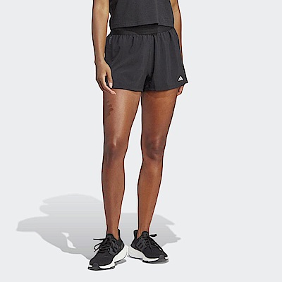 Adidas Hyglm Pacer [IC8061] 女 短褲 亞洲版 運動 訓練 吸濕排汗 時髦 透氣 舒適 黑