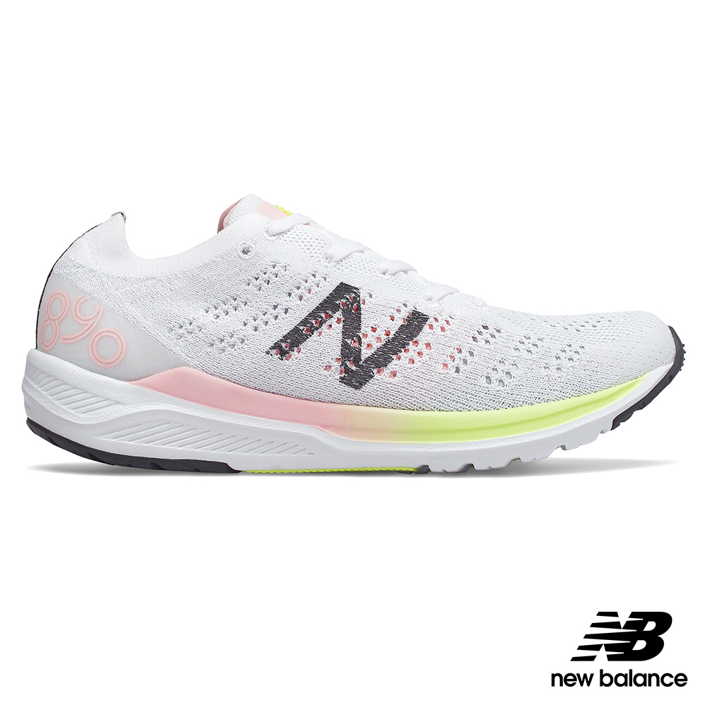 New Balance輕量跑鞋W890WO7-B_女白色