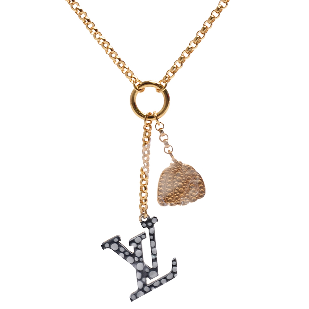 Louis Vuitton LV x YK LV Iconic Infinity Dots Necklace