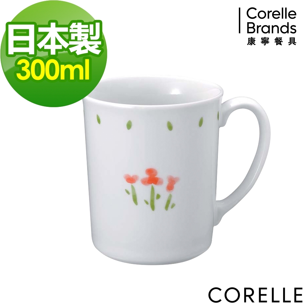 【美國康寧】CORELLE小紅花馬克杯