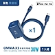 亞果元素 ADAM OMNIA X3 Lightning 30W 極速充電組 限定藍 product thumbnail 1