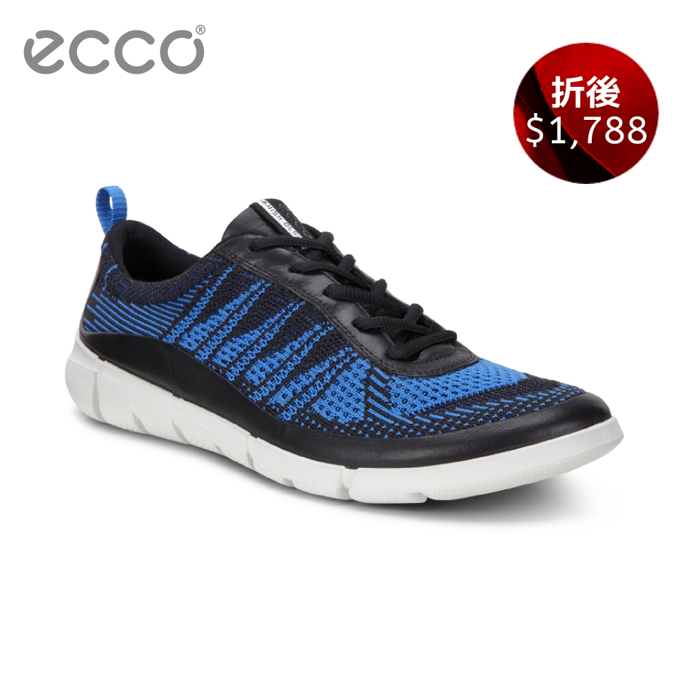 ECCO INTRINSIC 1 都市輕量步行運動鞋 男 藍