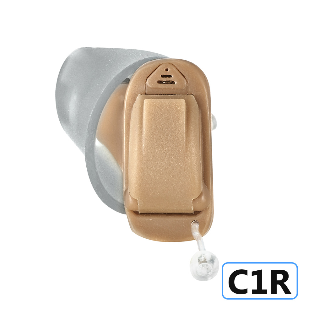 Mimitakara耳寶 數位8頻深耳道式助聽器-右耳 C1R [輕、中度聽損適用]