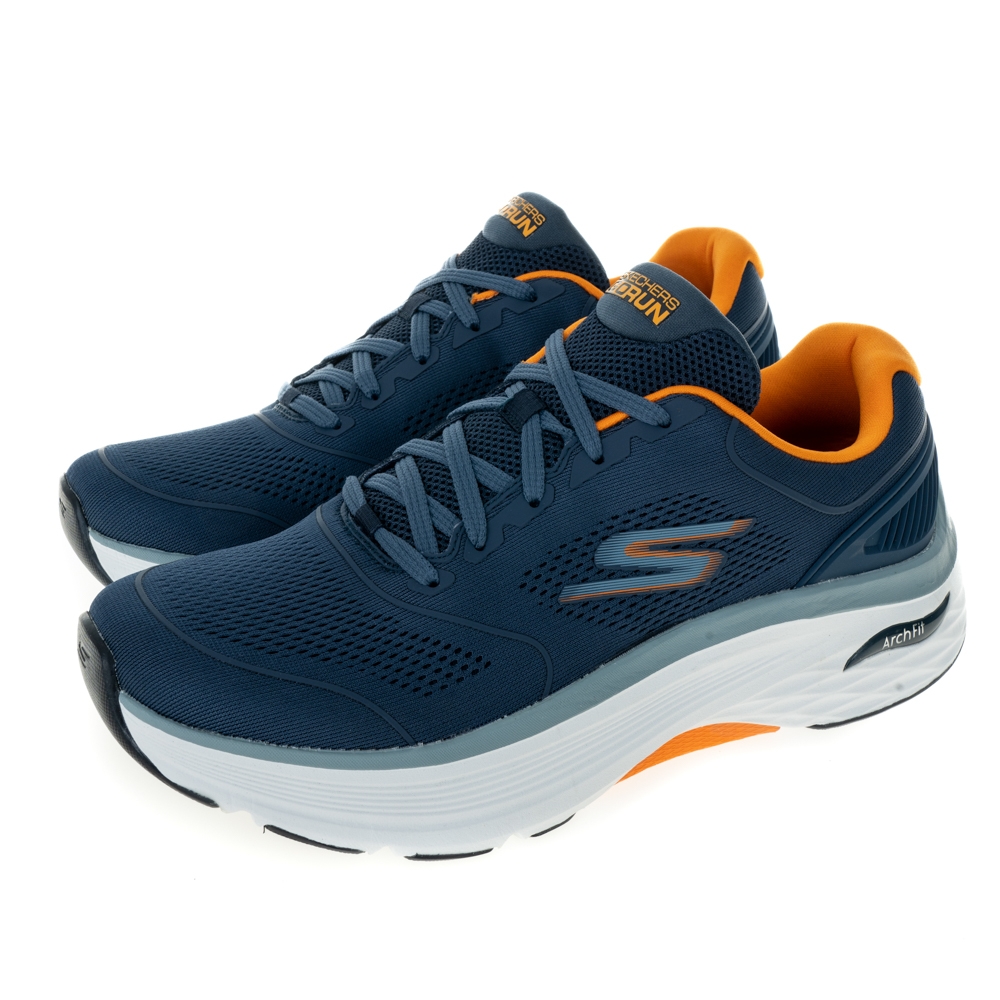 SKECHERS 男鞋 慢跑系列 GO RUN MAX CUSHIONING ARCH FIT - 220336NVOR