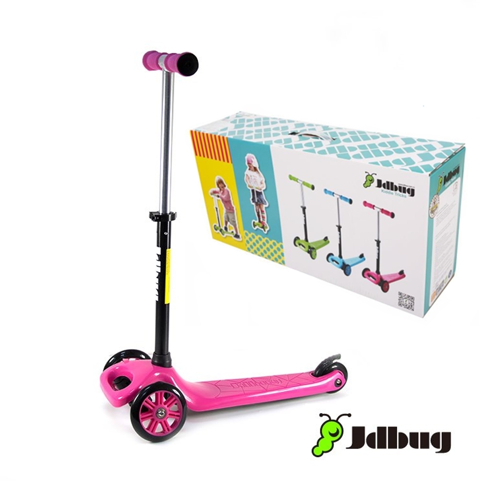 【Jdbug】Kiddie Trick滑板車MS201 粉紅色