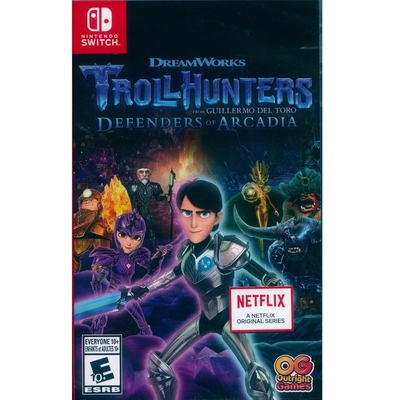 巨怪獵人 : 阿卡迪亞守護者 Trollhunters Defenders of Arcadia - NS Switch 中英日文美版