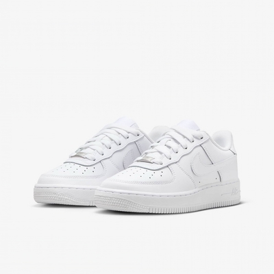 NIKE 休閒鞋 女鞋 大童 運動鞋 AF1 AIR FORCE 1 LE GS 白 FV5951-111