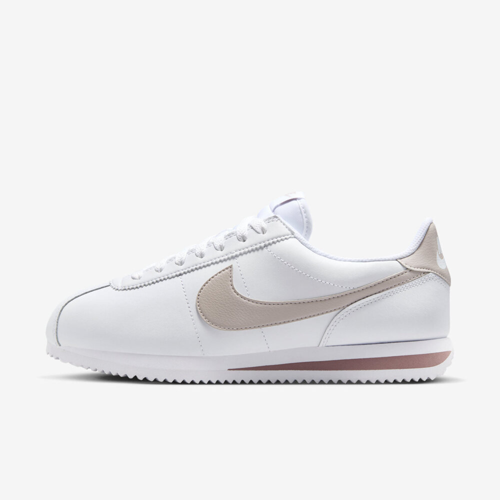 Nike W Cortez [DN1791-105] 女 休閒鞋 運動 經典 復古 阿甘鞋 皮革 穿搭 白 淡奶茶