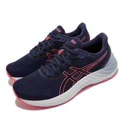 Asics 慢跑鞋 GEL Excite 8 寬楦 女鞋 亞瑟士 入門 耐用 支撐 緩衝 亞瑟膠 藍 白 1012A915409