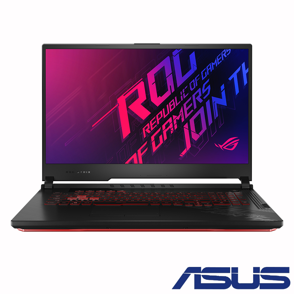 ASUS G712LU 17吋電競筆電 (i7-10750H/GTX1660Ti/8G/512G SSD/ROG Strix G17/潮魂黑)