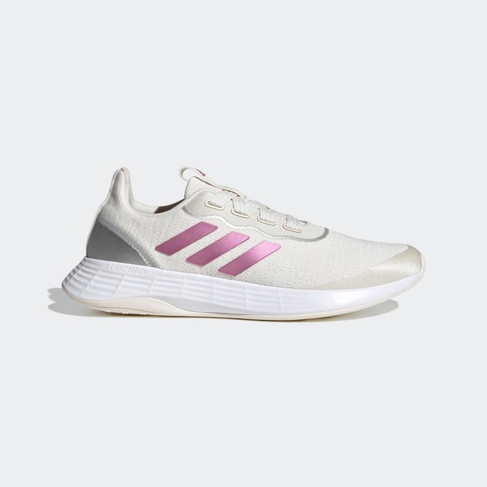 ADIDAS QT RACER SPORT 女慢跑鞋 -米白-FY5679