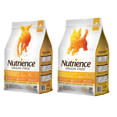 Nutrience紐崔斯 無穀養生貓糧 成犬/小型犬-火雞肉+雞肉+鯡魚(放養火雞&漢方草本) 2.5kg(5.5lbs)(購買第二件贈送寵物零食x1包)