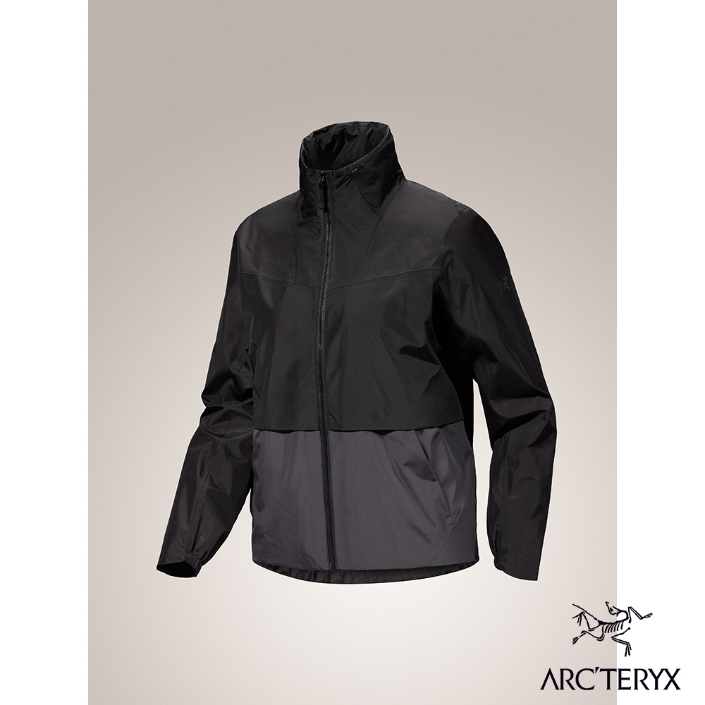 Arcteryx 始祖鳥 女 Solano 軟殼外套 黑/墨灰