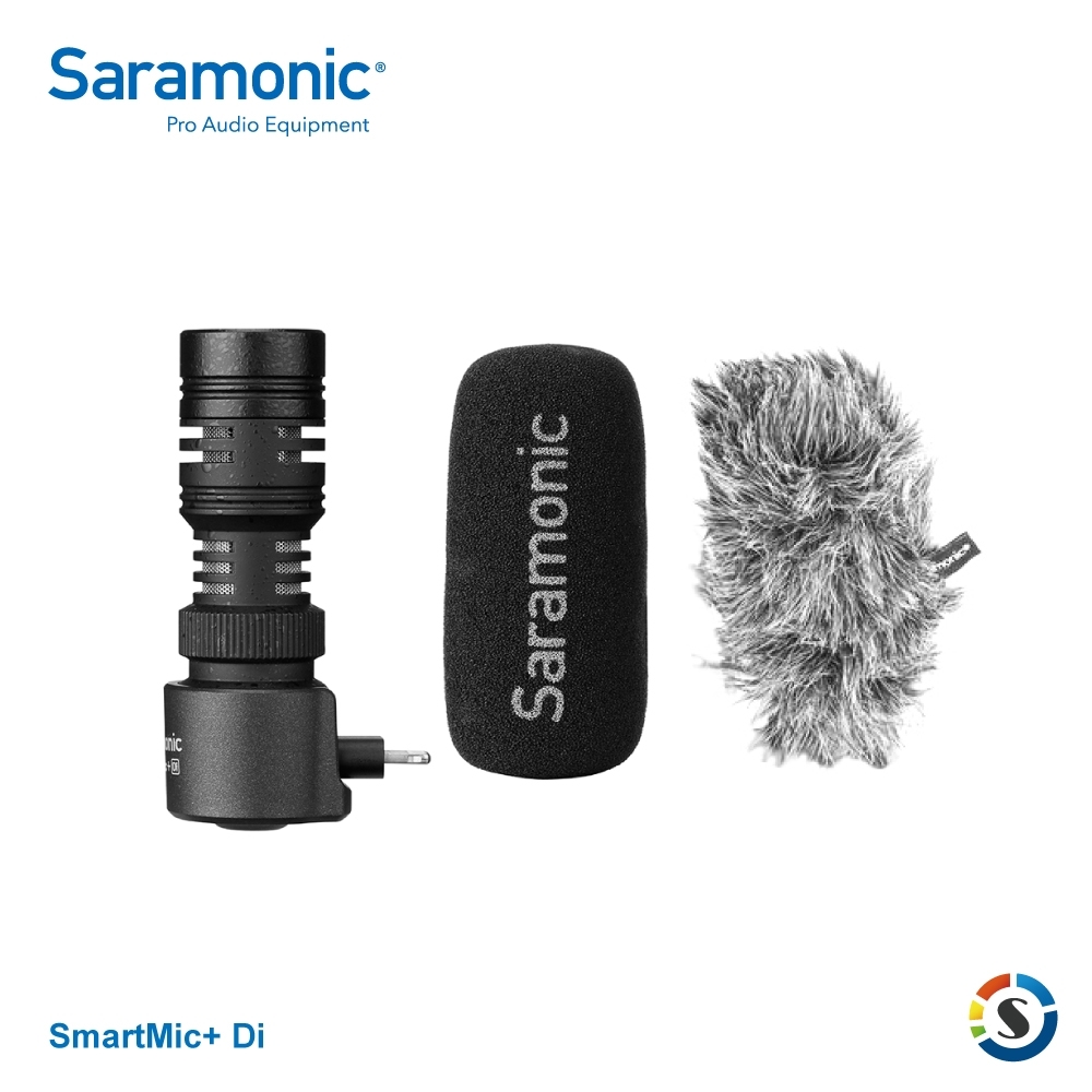 Saramonic楓笛 SmartMic+ Di 智慧型手機麥克風