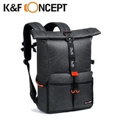 【K&F Concept】新時尚者 專業攝影單眼相機後背包 灰色款   (KF13.096V1)