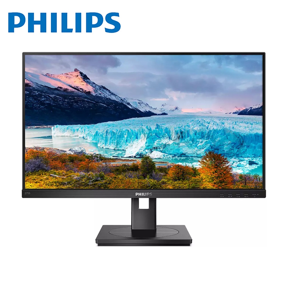 PHILIPS 27型 275S1AE(黑)(寬)螢幕顯示器