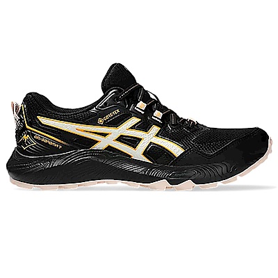 Asics Gel-sonoma 7 Gtx [1012B414-005] 女 慢跑鞋 越野跑鞋 戶外 防水 黑 金