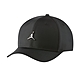 NIKE 帽子 棒球帽 運動帽 遮陽帽 喬丹 黑 CW6410010 JORDAN CLC99 CAP METAL JM product thumbnail 1