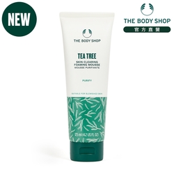 The Body Shop 茶樹淨膚深層泡沫潔面乳-125ML