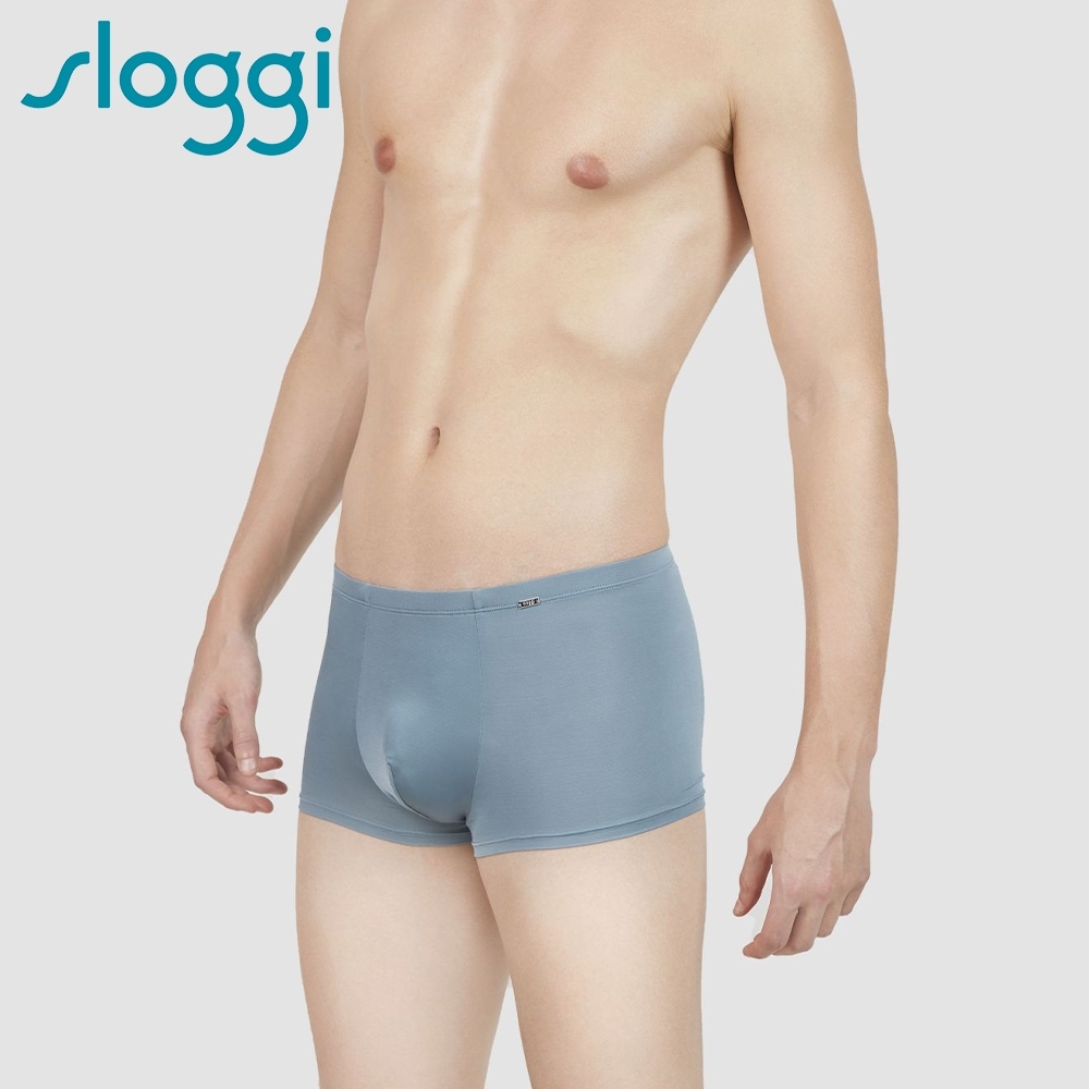 sloggi MEN COOL STRIPY極尚涼感系列平口褲 M-XXL 閃耀綠寶石(男士合身四角褲) G918504 YR